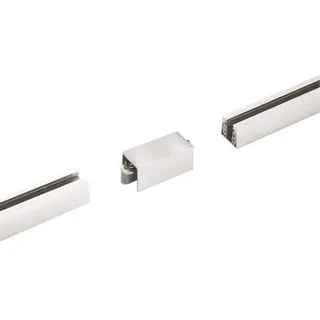 Fischer & Honsel Schienensystem-Verbinder , Nickelfarben , Metall , 2.5x2.5x5.6 cm , Nur In Filialen Erhältlich