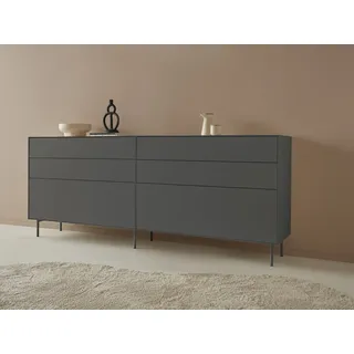 LeGer Home by Lena Gercke »Essentials«, (2 St.), Breite: 224cm, MDF lackiert, Push-to-open-Funktion