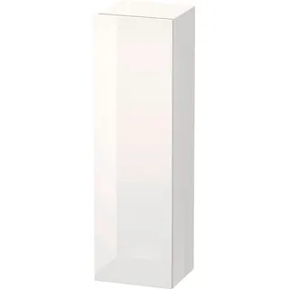 Duravit DuraStyle Hochschrank 1219, eine Tür, Anschlag rechts, Höhe: 1400mm, Tiefe: 360mm, DS1219R2222, Farbe: Weiß Hochglanz Dekor