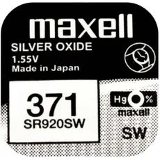 Maxell SR920SW (10 Stk., SR920, 45 mAh), Batterien + Akkus