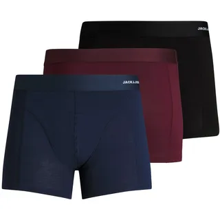 JACK & JONES Jacbasic Bamboo Trunks Port Royale M 3er Pack