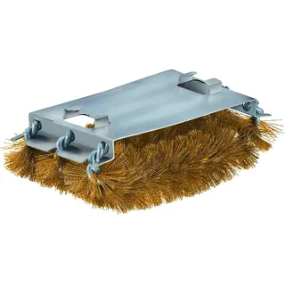 Rösle Grillbürste 7,5 cm Edelstahl/Messing grau/weiß/khaki