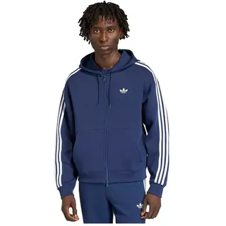 Adidas Originals Adicolor Spacer Oversized Reißverschlusspullover - Night Indigo - L