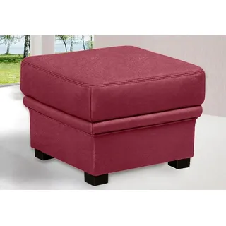 sit&more Polsterhocker »Savona, B: 58 cm« individuell zu kombinieren, rot