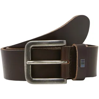 JACK & JONES Legerer Echtleder Gürtel Klassischer Leather Belt 4 cm NOOS