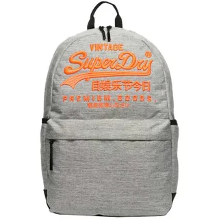 Superdry Heritage Montana Rucksack - Light Grey Marl - One Size
