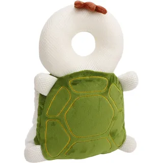 Rücken-Sicherheitskissen für Kleinkinder, Brustgurt, Baby-Kopfschutz-, Größe Anpassen, Zum Lernen Im Sitzen (Schildkröte)