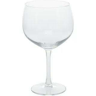 WELL HOME MOBILIARIO & DECORACIÓN Set mit 4 Gin-Tonic-Gläsern aus Glas, Fassungsvermögen 650 ml, Durchmesser 8 cm, Premium-Cocktailgläser-Set