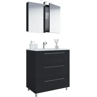 VCM Schubo 3-tlg. Schwarz