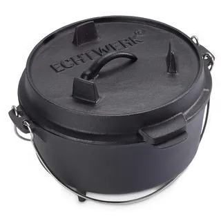 Echtwerk Dutch Oven, Gusseisen (1 tlg.), 3,75 Liter Topf, 97317642-0 Schwarz