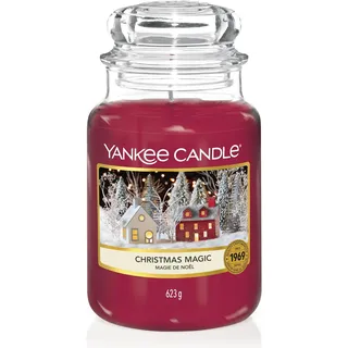 YANKEE CANDLE Amphore Groß Magie Weihnachten Duftkerze Geschenk Weihnachten