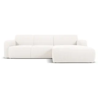 micadoni Ecksofa Molino, 4-Sitzer weiß