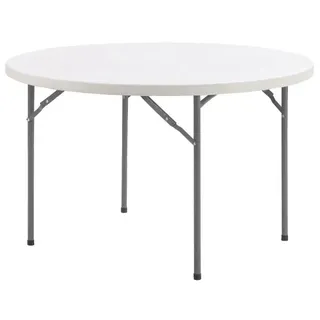 Tisch Runde Innen- Externe Catering Polypropylen CM Ø120x74h Weiß 482v