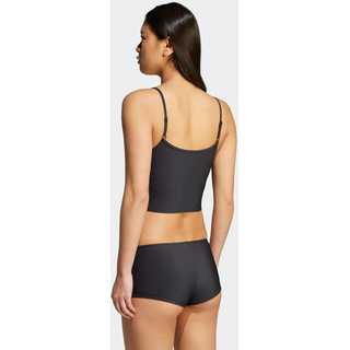 Bustier-Bikini-Top ADIDAS PERFORMANCE "ESSENTIALS SWIM", Damen, Gr. 40, N-Gr, schwarz, Obermaterial: 81% Polyester, 19% Elasthan, Bikini-Oberteile Bustier-Bikini-Top