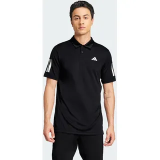 adidas Club Tennis 3-Streifen Poloshirt Black L