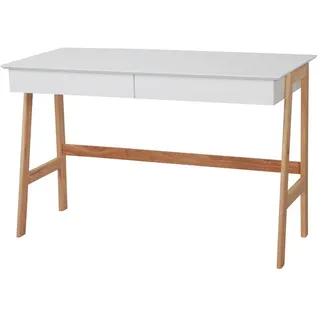 Möbilia Schreibtisch Herdis Weiß