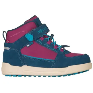TROLLKIDS Gryllefjord Mid Cut Blau/Rosa 37