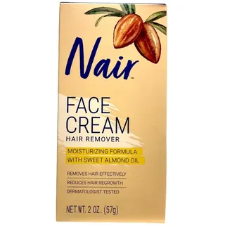 Nair Cream Hair Remover for Face with Special Moisturizers 2 oz (57 g) (Haarentfernung)