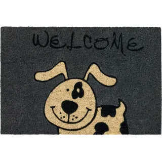 ASTRA-Kollektion Fußmatte Coco Style Hund 40 cm x 60 cm