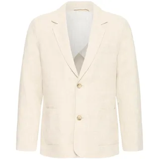 Sakko CASUAL FRIDAY "Sakko CFTorup Linen", Herren, Gr. 46, grau (plaza taupe melange), Obermaterial: 100% Leinen LI., Sakkos Sakko