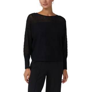 s.Oliver Damen Strickpullover – Relaxed Fit, Fledermausärmel, Feinstrick