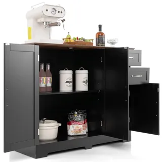 Fantask Buffetschrank FANTASK 100 x 40 cm Schwarz