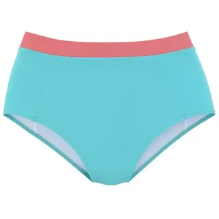 LASCANA Highwaist-Bikini-Hose Janni Blau 34