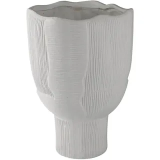 AM Design "Blüte, Tischvase aus Keramik, Höhe ca. 35 cm", Keramikvase, Dekoobjekt, Blumenvase,