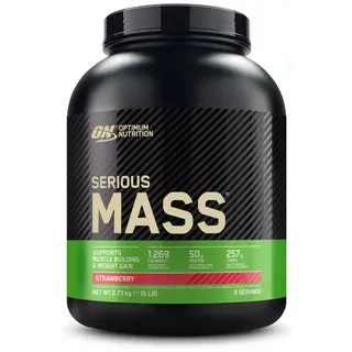 Optimum Nutrition Serious Mass Erdbeere Pulver 2270 g