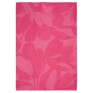 Biederlack Plaid Florascence Plaid 130 x 170 cm Pink