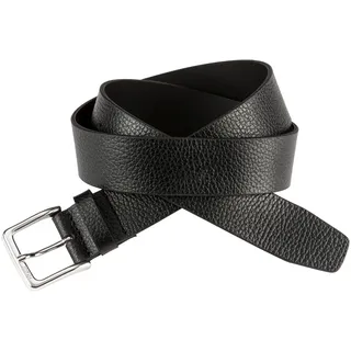 BOSS Ledergürtel »Ronnie-Gr_Sz35« aus genarbtem Leder, schwarz
