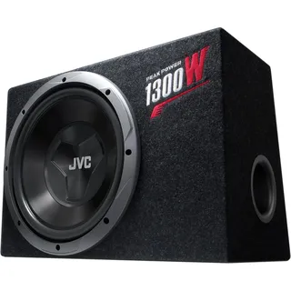 JVC CS-BW 120 Auto-Subwoofer, Schwarz, CS-BW120