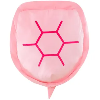 Artisanal Habitat Schildkröte Plüschkissen, Kissen Zum Anziehen, Weiches und Gemütliches, Einzigartiges Form Tragbares Kissen (Rosa, 100cm)