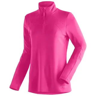 Maier Sports Funktionsshirt »Bianka«, funktionaler Damen Midlayer für Outdoor Touren und Ausflüge, pink