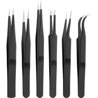 goobay Pinzetten-Set 6-teilig