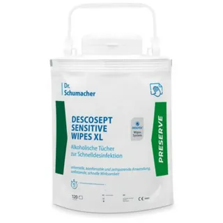 Dr. Schumacher Descosept Sensitive Wipes XL 120 St