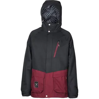L1 Herren Ski- Snowboardjacke Legacy JKT ́21, Größe:M, Farben:Black-Wine