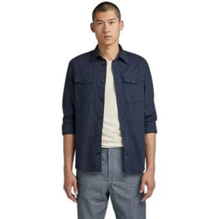 G-STAR RAW Herren Marine Slim Hemd