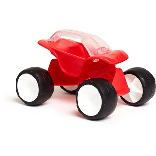 Hape Dünen-Buggy, rot - Kinder Strandfahrzeug und Sandspielzeug, Robustes Outdoor Spielzeug für Strand, Sandkasten und Garten, fördert Motorik und Fantasie, Strandspielzeug für Kinder ab 12 Monaten