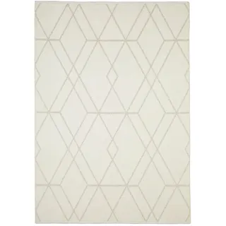 Novel Flachwebeteppich , Beige , Textil , Boho , rechteckig , 80x150 cm , ISO 9001, Textiles Vertrauen - Oeko-Tex®, Global Recycled Standard (Grs) , für Fußbodenheizung geeignet, beidseitig verwendbar, in verschiedenen Größen erhältlich, für Hausstauballergiker geeignet, waschbar, platzsparend, leicht zusammenrollbar , Teppiche und Böden, Teppiche, Waschbare Teppiche