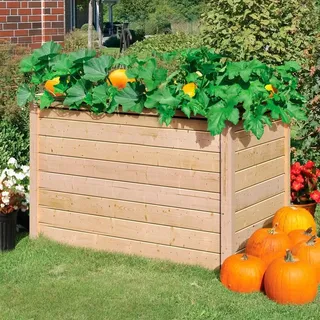 Karibu Hochbeet 98 x 65 x 64 cm Beige