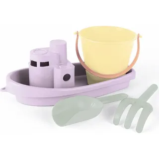 Sand-Set mit großem Boot pastellblau / Dantoy