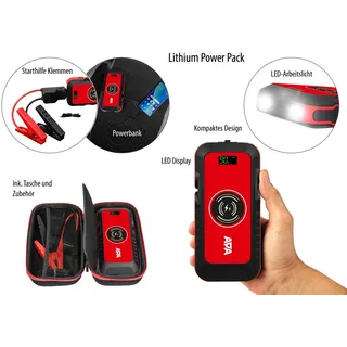 Apa Powerpack 16.000 mAh Rot