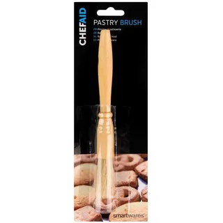 Chef Aid Traditionelle Backpinsel mit Naturborsten und Holzgriff - Klassischer Stil