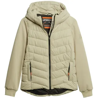 Superdry Storm Hybrid Steppjacke - Pelican Beige - 2XS