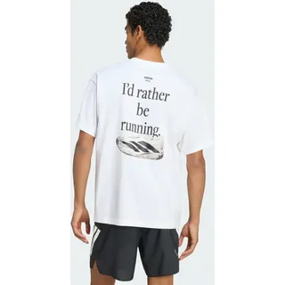 adidas Running Category Graphic Kurzarm-t-shirt - White - L