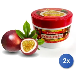 2x Setablu Maske Haare 250 Ml.vaso Frucht Der Leidenschaft