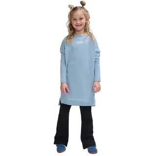 Hummel Zippi Langarmkleid - Ashley Blue - 146 cm