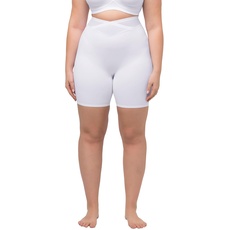 Ulla Popken Damen Shapewear-Unterhose, Schneeweiß, 58-60