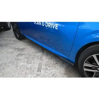 Motordrome Satz Seitenschweller kompatibel mit Peugeot 208 II 2019- (ABS)